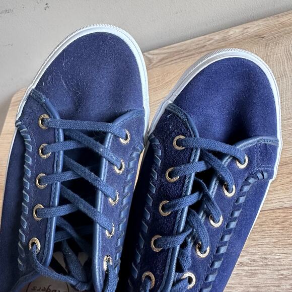 Jack Rogers Carter Suede Midnight Sneakers 8 - Picture 4 of 11